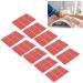 Natudeco 10 Sheet Nail Art Tape Nail Mounting Tape Salon Double Sided Adhesive Tape Accessory for Nail Tip Color Display for Salon - Buy Online on GoSupps.com