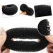 Donut Hair Bun Set - 7 Pcs (4 Sizes) with 10 Elastic Bands & 20 Clips - Perfect for Stylish Hairdos | International Shipping - Buy Online on GoSupps.com