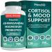 5-in-1 Cortisol Supplement for Women and Men with Ashwagandha for Calmness Focus and Adrenal Support Supplements with Shilajit Extract Magnesium Glycinate Probiotics (120 ct) (Pack of 1) 120 Count (Pack of 1)