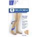 Truform 20-30 mmHg Compression Stockings - Thigh High Dot-Top, Open Toe - Beige, Medium (1 Pair) - Buy Online on GoSupps.com