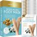 Foot Mask Moisturizing (10pk) - Foot Masks for Dry Cracked Feet & Foot Care Gift Set for Woman - Moisturizing Socks - Foot Spa - Foot Moisturizer Makes The Perfect Mother's Day Gift! 10 Count (Pack of 1)