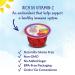 Dole Fruit Bowls Diced Peaches in Strawberry Gel - 4.3oz (36 Cups) | Gluten Free Healthy Snack - Buy Online on GoSupps.com