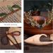 MOSTORY Elf Ears with Wood Leaf Crown Headpiece for Cosplay Peach Flower Fairy Circlet Headband and 2 Pairs Soft Pointed Elf Ears Moon Crystal Tiara Costume Set Halloween Party Props - Buy Online on GoSupps.com