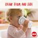 NUK Magic Cup Sippy Cup | 360 Anti-Spill Rim | BPA-Free | 230ml | Blue Cat | 8+ Months | Leak-Proof | 1 Count - Buy Online on GoSupps.com