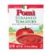 Pom Strained Tomatoes - 13.8oz Carton (Pack of 12) 13.8 Ounce