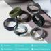 Zollen Breathable Men's Silicone Wedding Ring Bands for Sports - Black, Metal Dark Grey, Silver, Bronze, Marble, Army Green, Dark Blue - Size 12 (21.3mm) - Buy Online on GoSupps.com