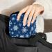 GIAPB Period Bag | Sanitary Napkin Storage & Makeup Pouch - Winter Snowflake Color4174 - Buy Online on GoSupps.com