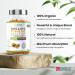 Organic Turmeric Curcumin 1440mg with Black Pepper & Ginger 180 Vegan Capsules | Certified Organic by Soil Association | Made in UK by VitaBright - Buy Online on GoSupps.com