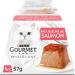 GOURMET recommendations | Muslin with salmon | Meals for adult cats | 4 x 57 g 228 g (1 pack)