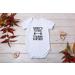 Hippowarehouse Daddy's Future Training Partner Baby Vest Bodysuit - Unisex (Short Sleeve) - Buy Online on GoSupps.com