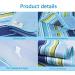 Extra Large Beach Blanket - Sandproof, Waterproof Outdoor Picnic Mat in Blue Line Design - Buy Online on GoSupps.com