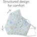 Green Sprouts i play Adjustable Reusable Face Mask - Aqua Rainbows - Adult Large | Eco-Friendly Protection for All Ages - Shop Internationally - Buy Online on GoSupps.com