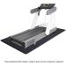 MotionTex Exercise Equipment Mat - 36 x 84 Black | Home Gym Floor Protection for Treadmill, Stationary Bike, Rowing Machine, Elliptical - Fitness Equipment Mat - Buy Online on GoSupps.com