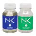 NK Hair Straightening Treatment with Keratin - 2-Step Nourishing Reconstructing and Smoothing Formula for All Hair Types 60ml (4oz) 4 Ounce