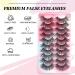 False Cat Eye Wispy 3D Natural Look Faux Mink Fake Eyelashes - 10 Pairs | Reusable & Lightweight | Easy To Apply & Contact Lens Friendly | Cruelty-Free - Buy Online on GoSupps.com
