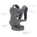 Infantino Flip Advanced 4-in-1 Carrier - Ergonomic Convertible Front and Back Carry - Grey - Buy Online on GoSupps.com