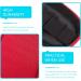 Buy Healifty Essential Oil Storage Bag | Red Oxford Cosmetic Case for Travel & Bottles - Buy Online on GoSupps.com