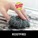 Scotch-Brite Stainless Steel Scourer - 12 Rust-Resistant Spiral Metal Pads for Powerful Cleaning | Effective Scrubbing Pad with Spirals - Buy Online on GoSupps.com