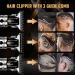 Professional Men's Hair Clippers - Zero Gapped Cordless Trimmer with LED Display - Vintage Silver - Buy Online on GoSupps.com