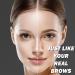 Waterproof Microblade Eyebrow Pencil - Smudge Proof & Long Lasting Light Brown Brow Pen for Perfect Eyebrows - Buy Online on GoSupps.com