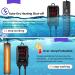 Woliver 500W Aquarium Heater - Fast Heating Submersible Fish Tank Heater with LED Controller for 66-132 Gallon Marine and Freshwater Tanks - Buy Online on GoSupps.com