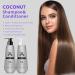 Buy Coconut Oil Shampoo & Conditioner Set - 11 Oz Each | Best Moisture & Shine for All Hair Types - International Shipping Available - Buy Online on GoSupps.com