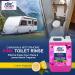 Elite Clean Caravan and Motorhome Toilet Cleaner | 2.5L Blue | Chemical Cleaning Fluid | 2.5L Pink Rinse Fluid Solution Cleaner | Motorhomes | Eco-Friendly | Formaldehyde Free - Buy Online on GoSupps.com