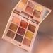 Ciat London Trend 9-Pan Eyeshadow Palette (Bronzed) Creamy Highly-Pigmented Shades for Stunning Eye Looks | International Shipping Available - Buy Online on GoSupps.com