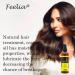 Feelia - Organic Castor Oil - Cold Pressed - Rich in Vitamin E Omega 6 & 9-100% Pure & Organic -100ml - Buy Online on GoSupps.com