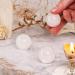 NKlaus 30mm Natural Rock Crystal Snow Crystal Ball - Gemstone Magic Decoration Figure - Buy Online on GoSupps.com