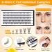 Qinzave DIY Individual Lash Extensions C Curl Mix 8-16mm - Complete Kit for Soft, Comfortable Lash Cluster Extensions at Home - Buy Online on GoSupps.com