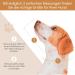 Nobleguard Halskrause Dog Collar - Adjustable Lick Protection | Robust Breathable Easy to Clean | Perfect for All Breeds | Soft & Stable Recovery Support - Buy Online on GoSupps.com