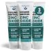 Menthol and Zinc Oxide Cream Paste - 3 Pack - 4 oz of Skin Protectant for Healing and Discomfort - Kid and Adult Barrier Cream for Incontinence Minor Burns Scrapes Itching and More