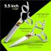 Suvorna 5.5 Hairdressing Scissors Set - Professional Barber and Hair Cutting Scissors with Thinning Shears for Right-Handed Hairdressers - 2 Pc Set - Buy Online on GoSupps.com