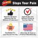 Stopain Pain Relief Gel 32oz - USA Made Max Strength Fast Acting with Menthol MSM Glucosamine - Joint, Back, Arthritis, Knee, Neck Pain - HSA FSA Approved OTC Topical Analgesic - Buy Online on GoSupps.com