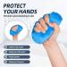 TYYIHUA Palm Protector Hand Contracture Cushion (2 Pack) - Fluff Finger Support Prevent Hand Contracture Elastic Band & Finger Separator - Buy Online on GoSupps.com