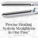 Remington PROLUXE HydraCare 1 Flat Iron - High Heat Hair Straightener with Floating Plates Pearl White/Gray - International Shipping Available - Buy Online on GoSupps.com