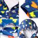 JinBei Kids Hooded Waterproof Windbreaker Jacket - Sunscreen Outwear Raincoat for Boys 1-7 Years 140 Bleu - Buy Online on GoSupps.com