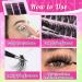 HeyAlice Fluffy Lash Clusters - 60/80/100D D Curl Eyelash Extensions | Thick 10-18mm Individual Lashes for Stunning Volume - Buy Online on GoSupps.com