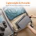 Lifewit Large Travel Toiletry Bag for Men - Water-Resistant Dopp Kit with Double Zippers | Bathroom & Travel Organizer for Toiletries - Medium Grey - Buy Online on GoSupps.com