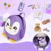 Accmor Toddler Harness Backpack Leash - Cute Penguin Kid Backpack with Anti Lost Wrist Link - Purple - Buy Online on GoSupps.com