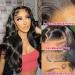 Body Wave Lace Front Human Hair Wig 22 Inch | Pre Plucked 13x4 HD Lace | Glueless 180% Density for Black Women | Bleached Knots | Natural Color - Buy Online on GoSupps.com