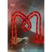 Honey Badger Heavy Duty Kevlar Work Boot Laces - 45 Round Shoelaces (Red/Black) - USA Made (1 Pair) - Buy Online on GoSupps.com