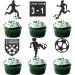 CODOMOR 24 Fußball Cupcake Topper
