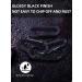 DELSWIN Heavy Duty Carabiner Clip 900lbs - 3 D-Shaped Spring Hooks for Hammocks, Camping, Hiking - Black M8 (2pcs) - Buy Online on GoSupps.com