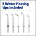 Waterpik Complete Care 9.0 Sonic Toothbrush & Water Flosser Set, White - 11 Piece Kit - Buy Online on GoSupps.com