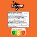 Doritos Nacho Cheese Tortilla Chips - Hearty Corn Snack (12 x 110g) - Perfect for International Shipping - 24 Pack - Buy Online on GoSupps.com