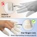 MIG4U 10 Pcs Cotton Finger Cots for Cuts, Bruises & Healing - Reusable Finger Protectors for Arthritis, Eczema - Fingernail Caps/Cushion/Cover - 10 Pairs S/M - Buy Online on GoSupps.com