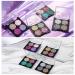 Kiogyek 4 Color Glitter Eyeshadow Palette | Ultra Pigmented Metallic Shimmer Makeup | Waterproof and Long-Lasting - Buy Online on GoSupps.com