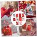 Gogogmee 50pcs Christmas Cheesy Bag Clear Bags for Cookie Holiday Organza Bags Elk Christmas Socks - Buy Online on GoSupps.com